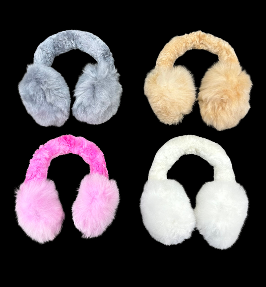 Alpaca Fur Earmuffs