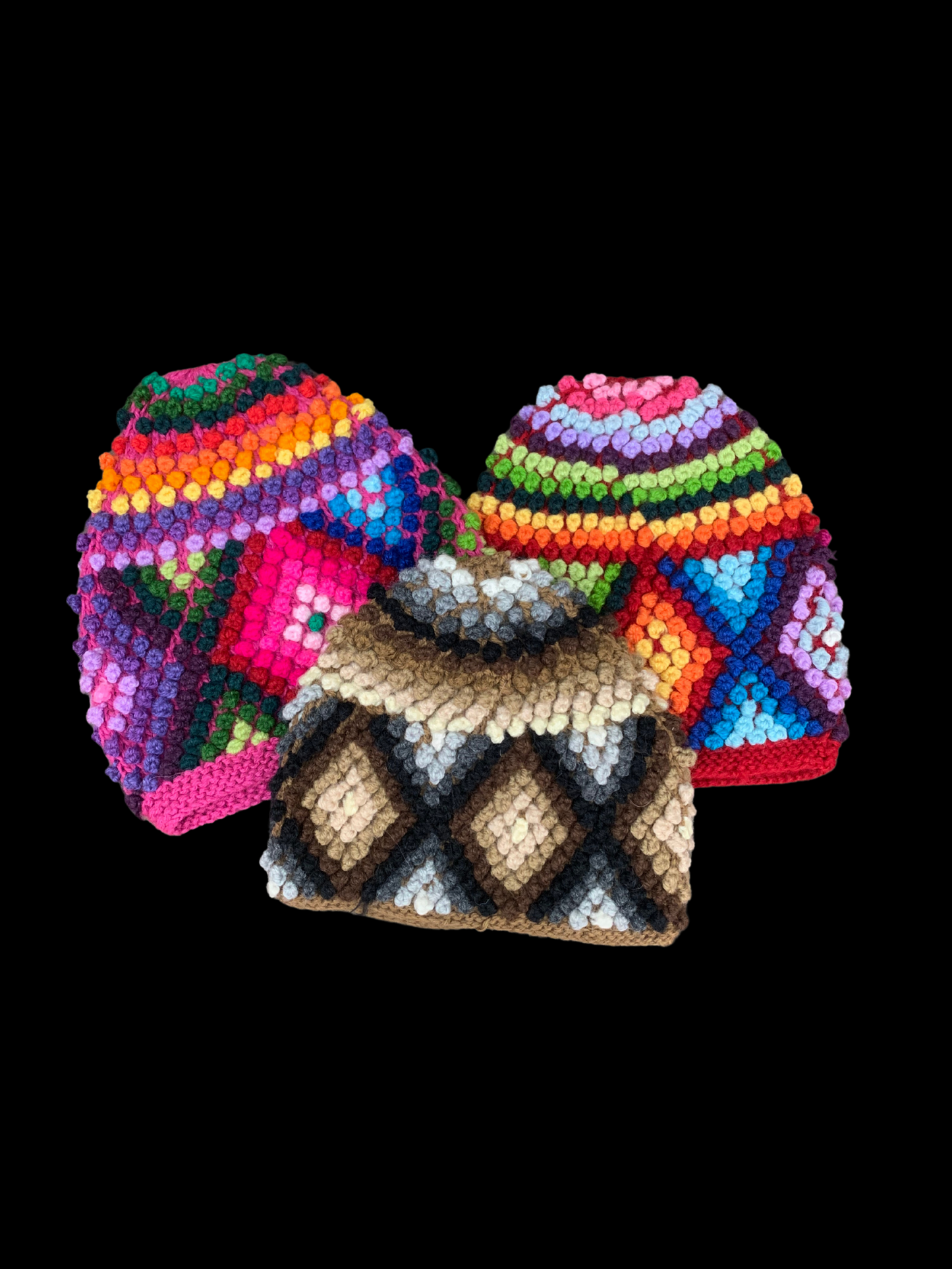 Bubble Knit Hats